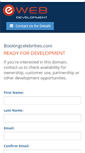 Mobile Screenshot of bookingcelebrities.com